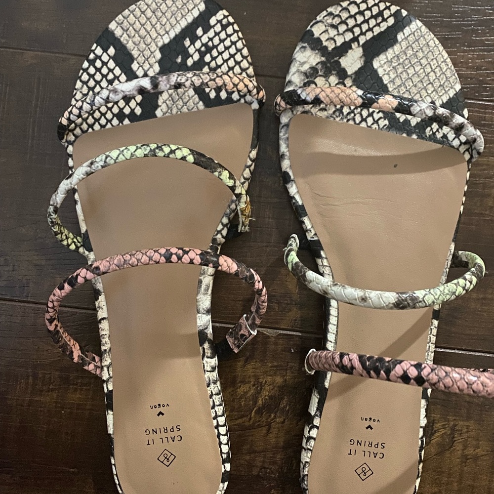 Call it spring flat sandal